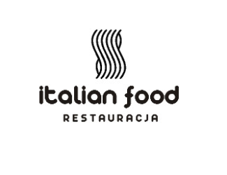 Projekt graficzny logo dla firmy online ITALIAN FOOD